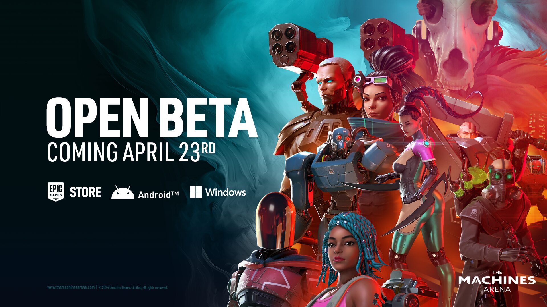 Participate in the Open Beta of The Machines Arena