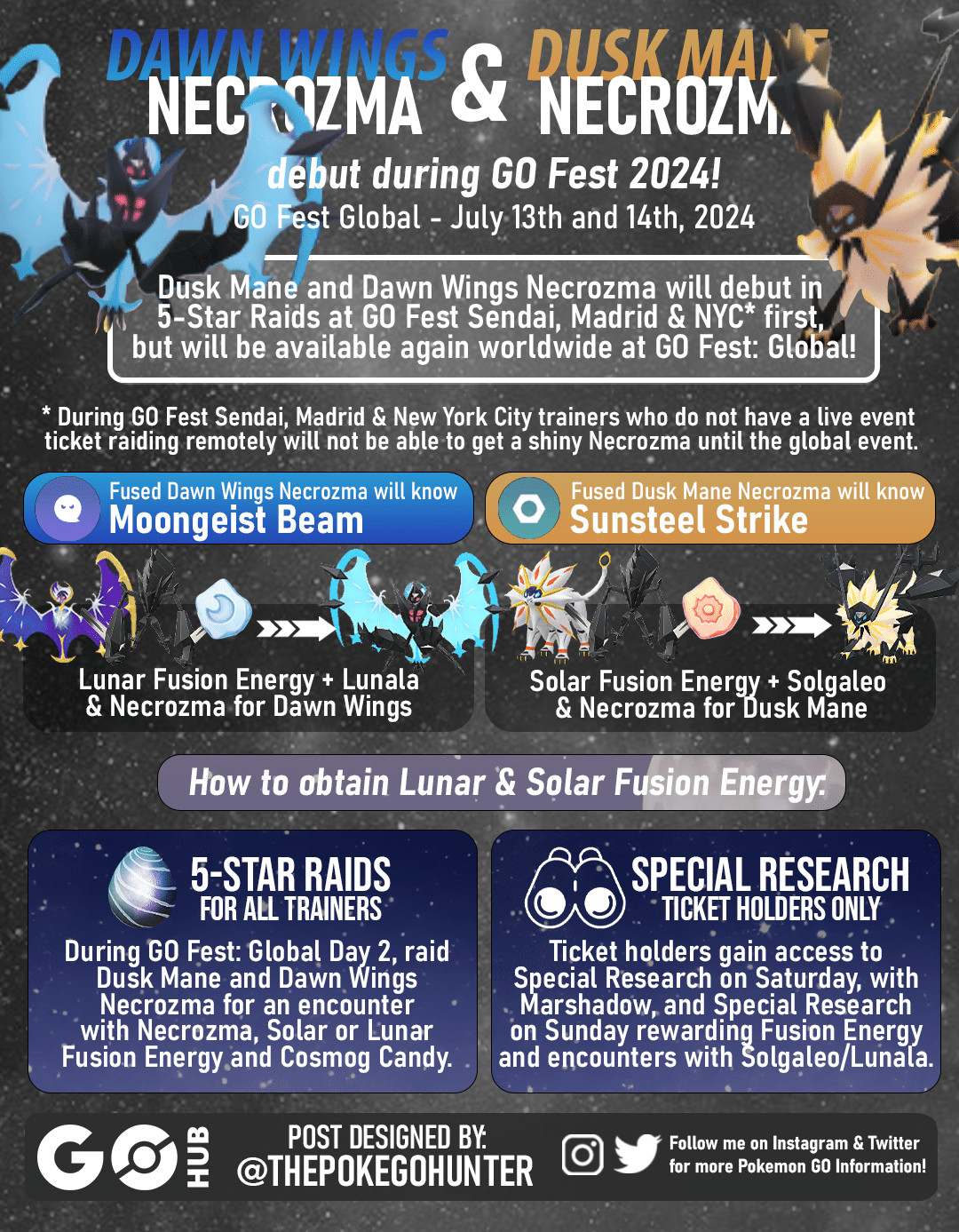Dusk and Dawn Necrozma Debut at GO Fest 2024!