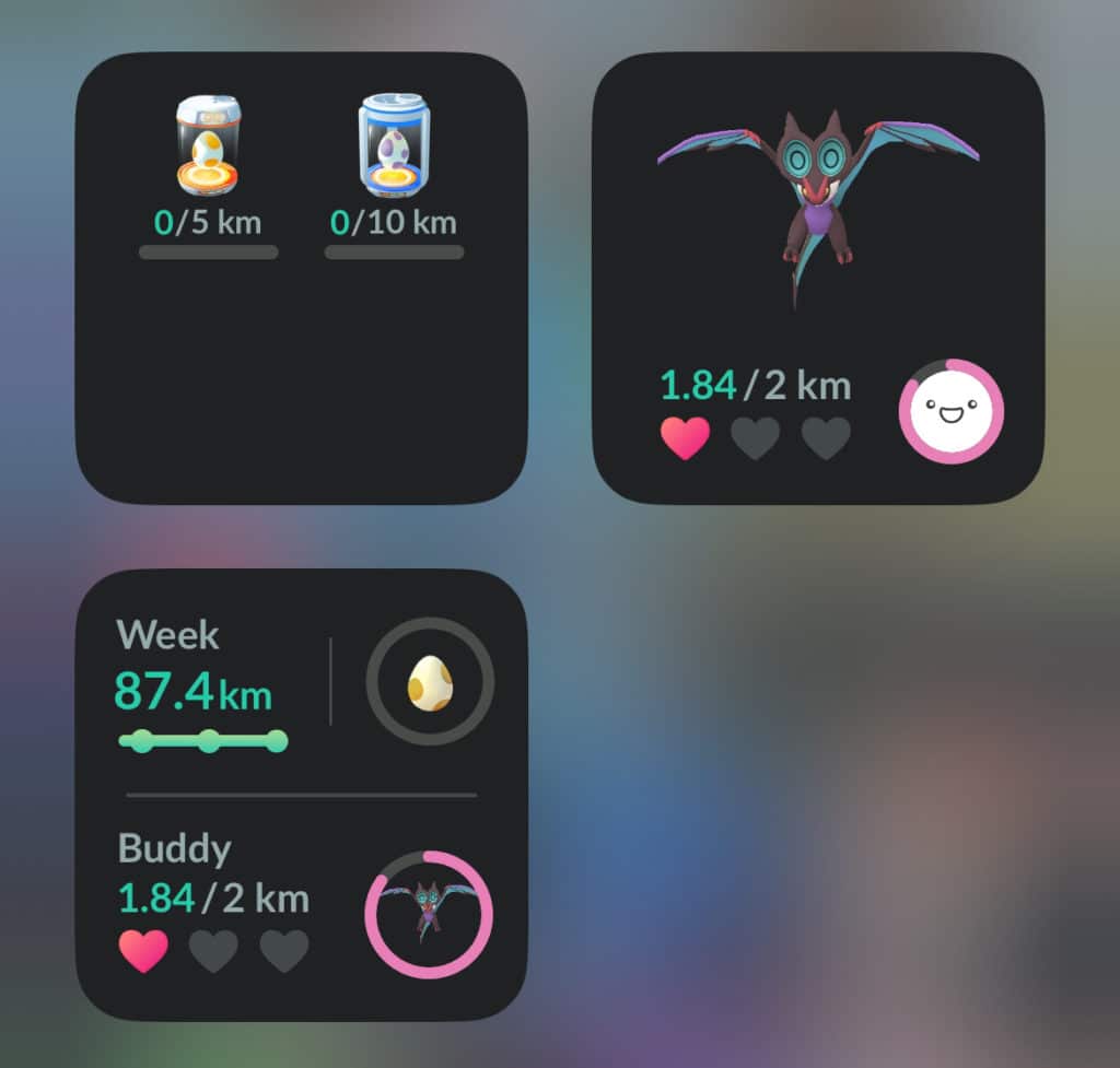 Add Pokémon GO Widgets to Phone for Egg, Buddy, Activity.
